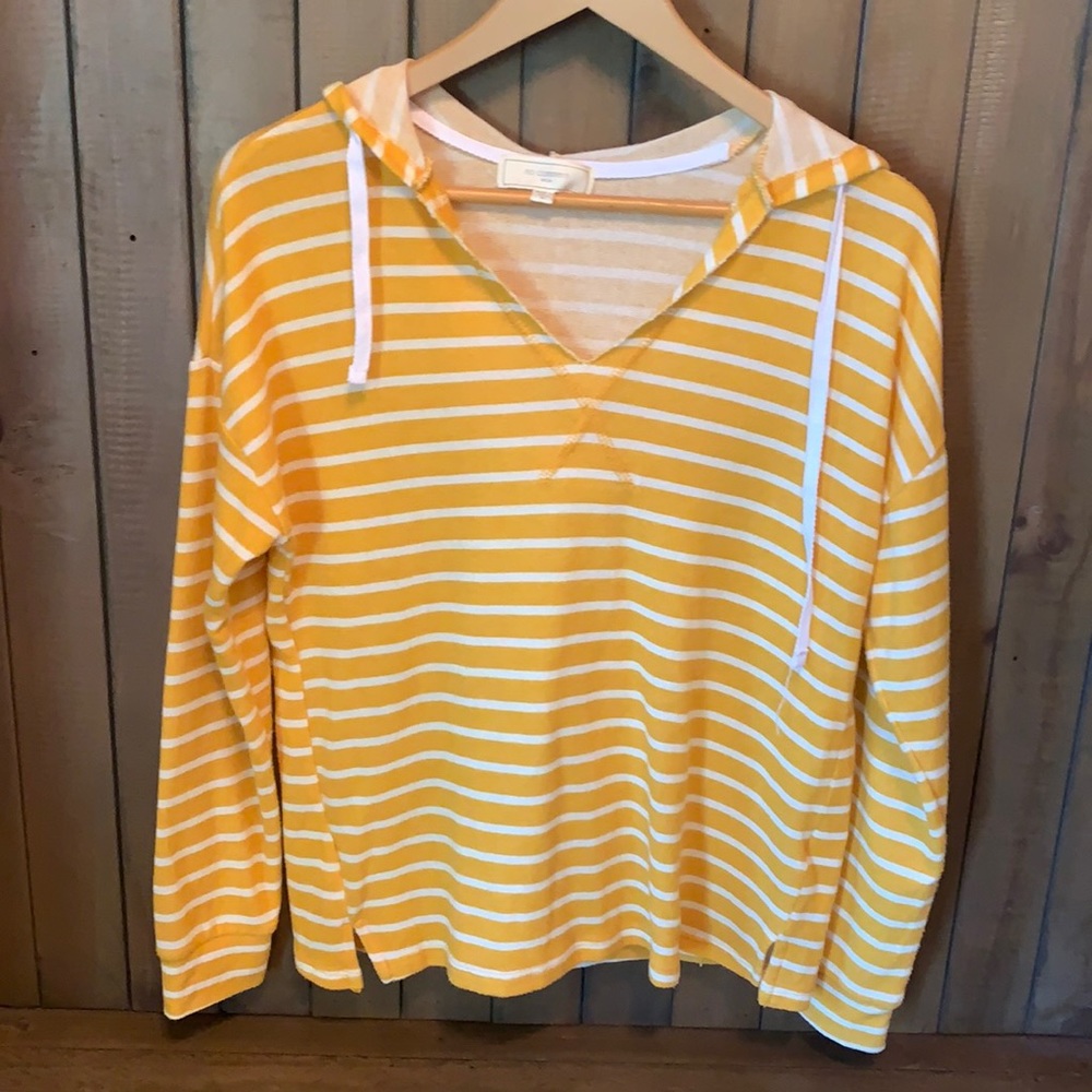 long sleeve striped sweater